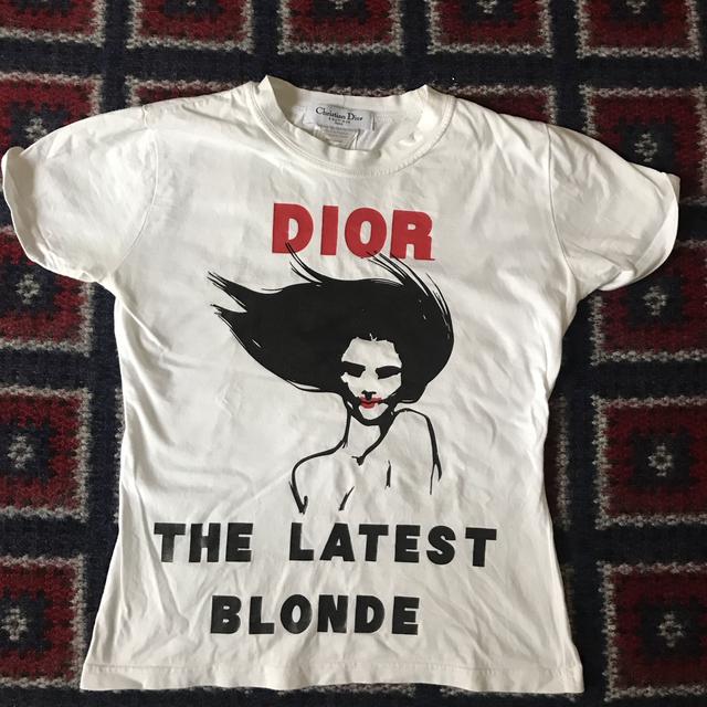 dior the latest blonde shirt