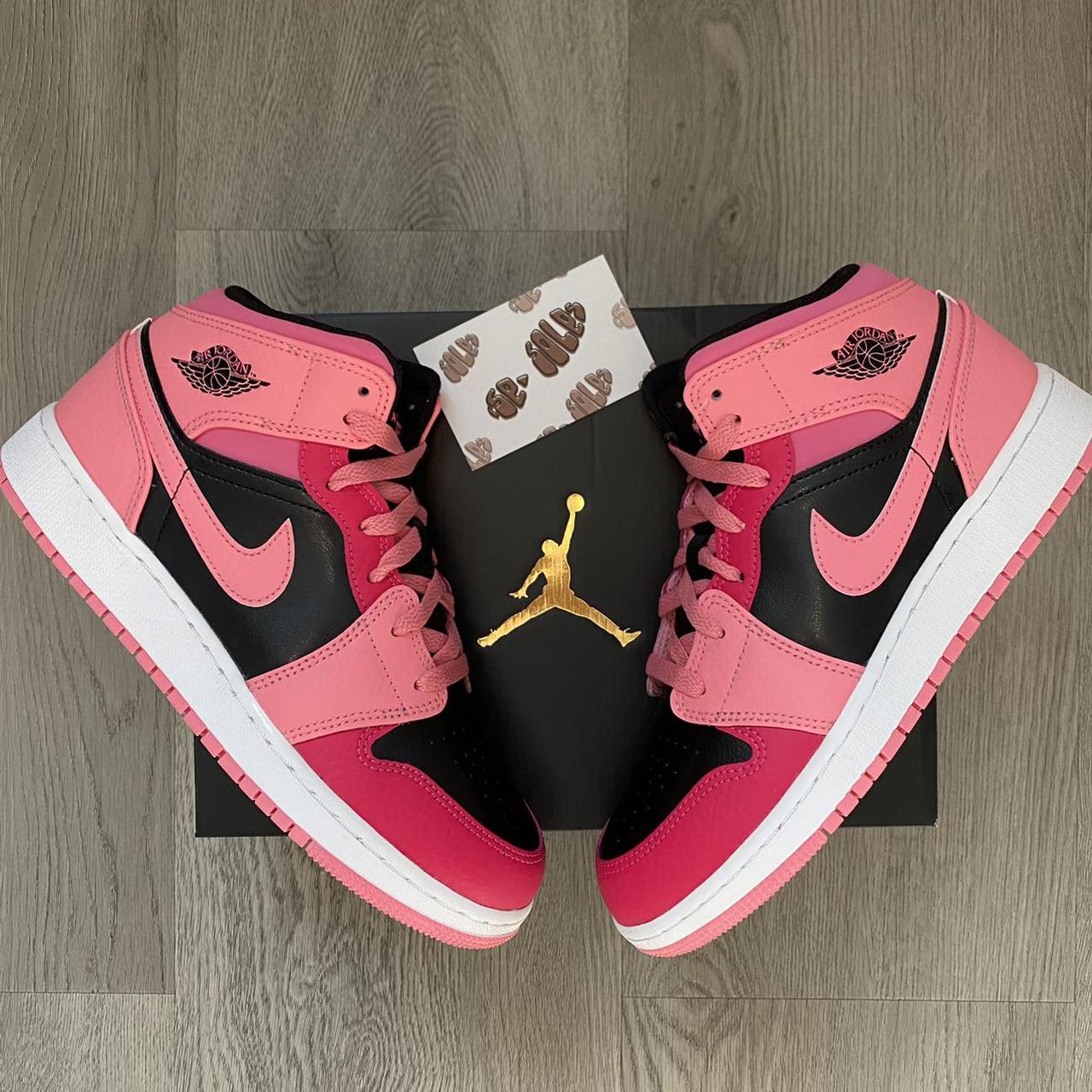 jordan 1 mid rush pink