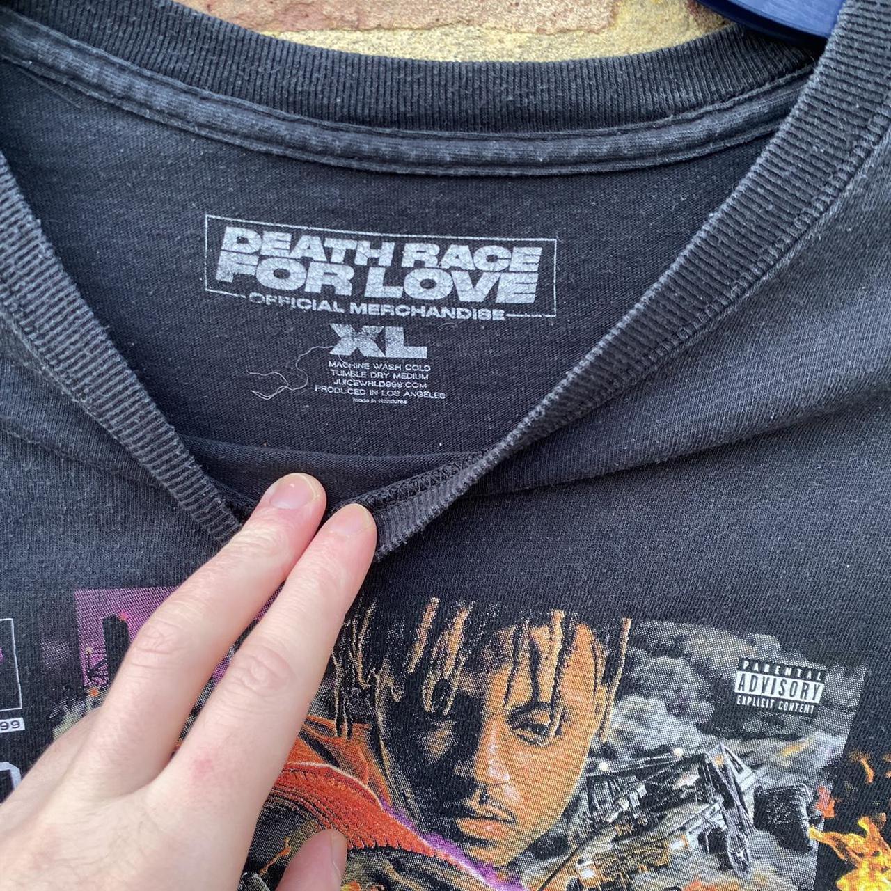 Juice WRLD Death Race For Love TShirt 🔥🔥 Size... Depop