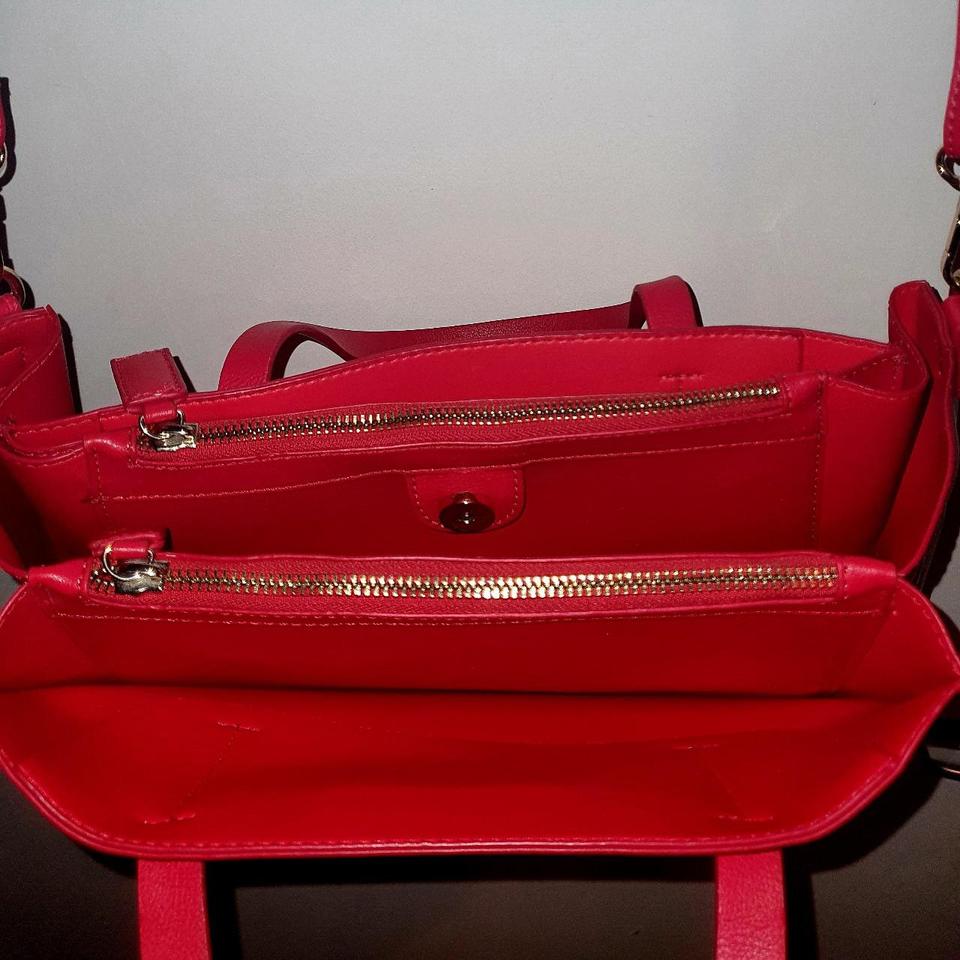 Valentino Bags Divina Chain Shoulder Bag in red. - Depop