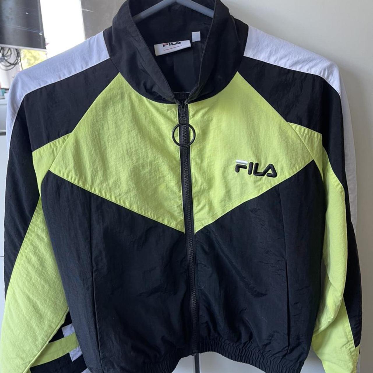 Fila crop outlet windbreaker