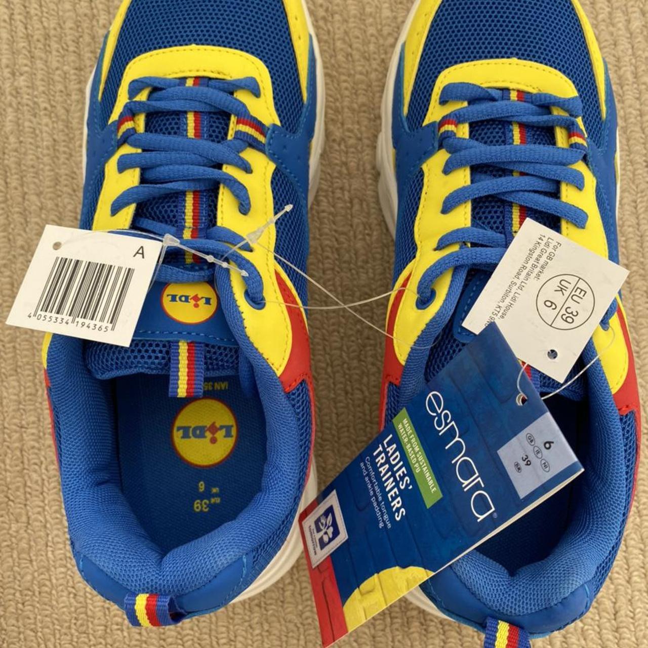 UK 6.5 (EU 40)) Lidl Trainers Shoes Sneakers NWT Eye Catching on OnBuy