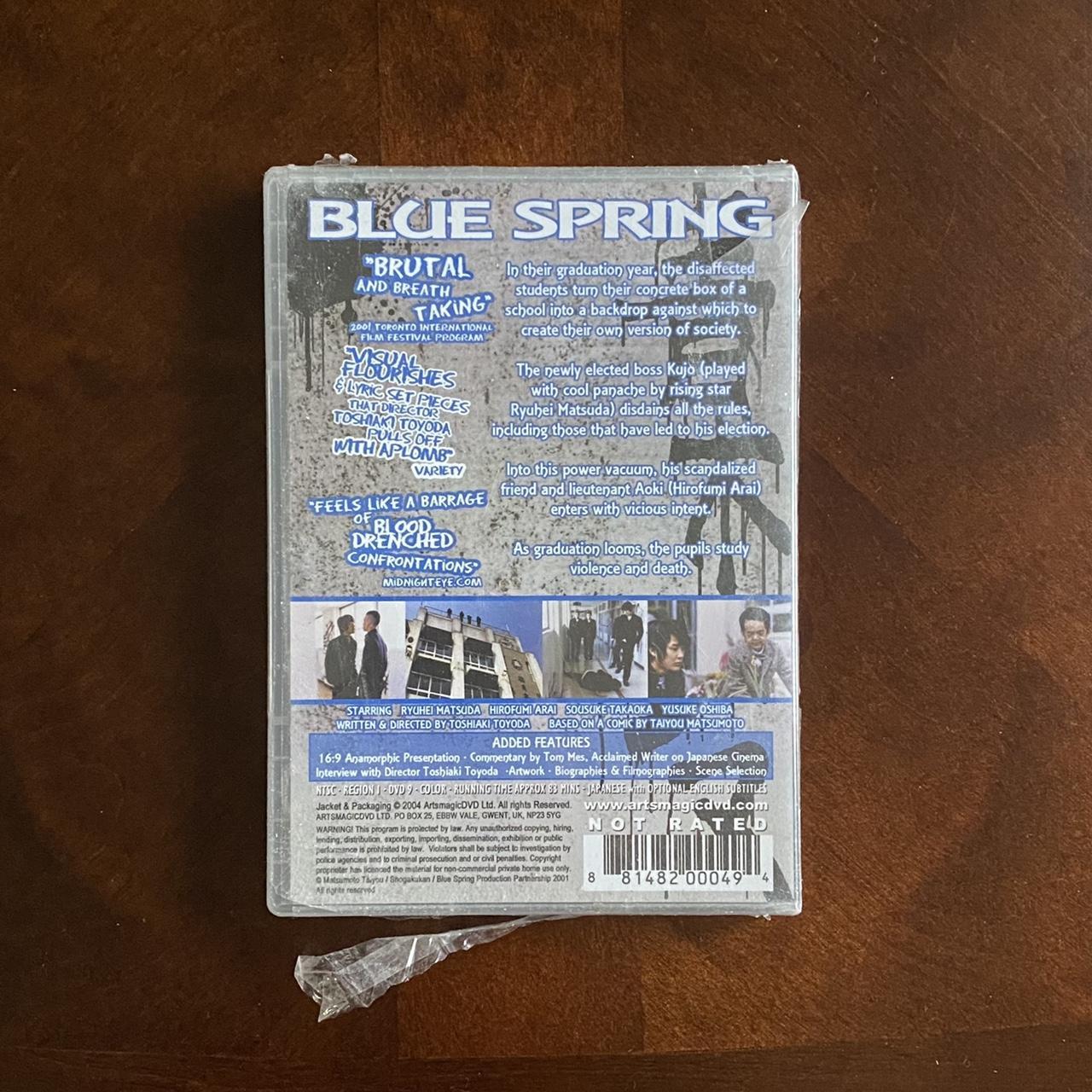 Blue Spring/Aoi Haru DVD. A Japanese film based on a... - Depop