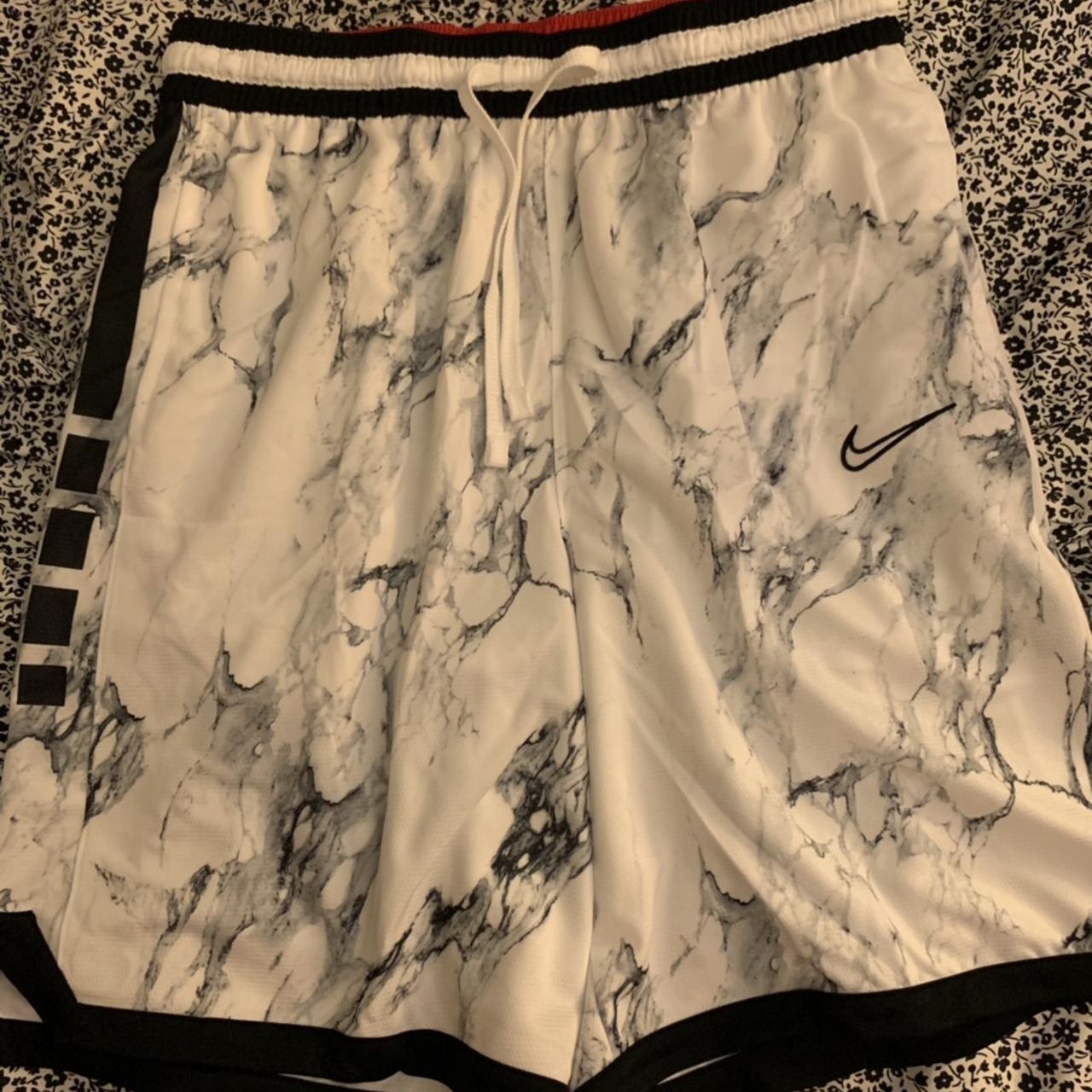 nike elite marble shorts