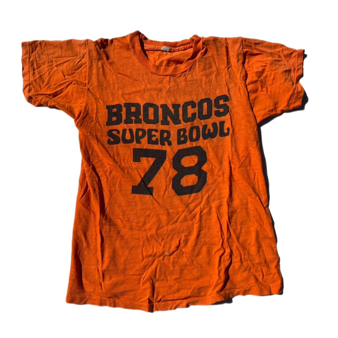 old broncos logo shirt