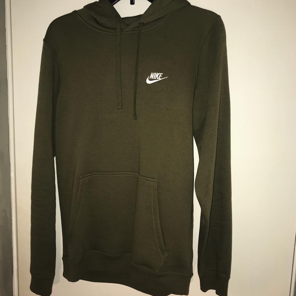 olive nike hoodie