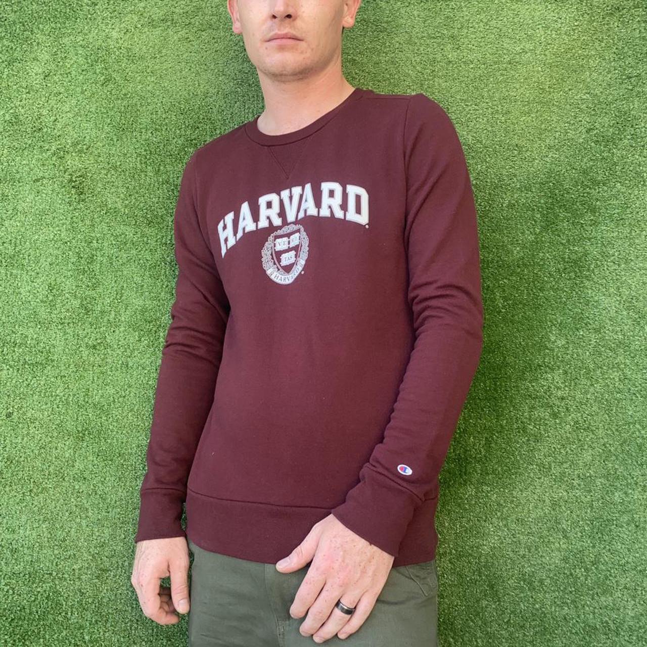 burgundy harvard sweatshirt