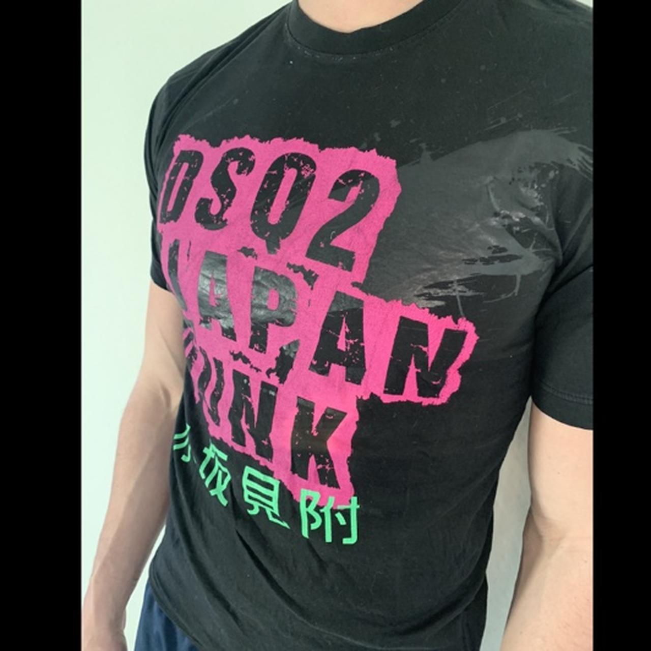 Dsquared2 Japan Punk Neon T-Shirt MENS- great - Depop