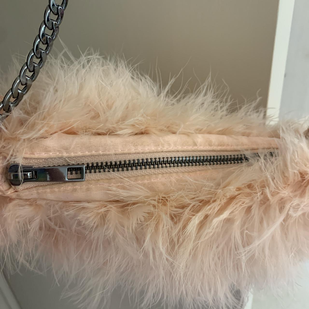 Topshop discount marabou bag