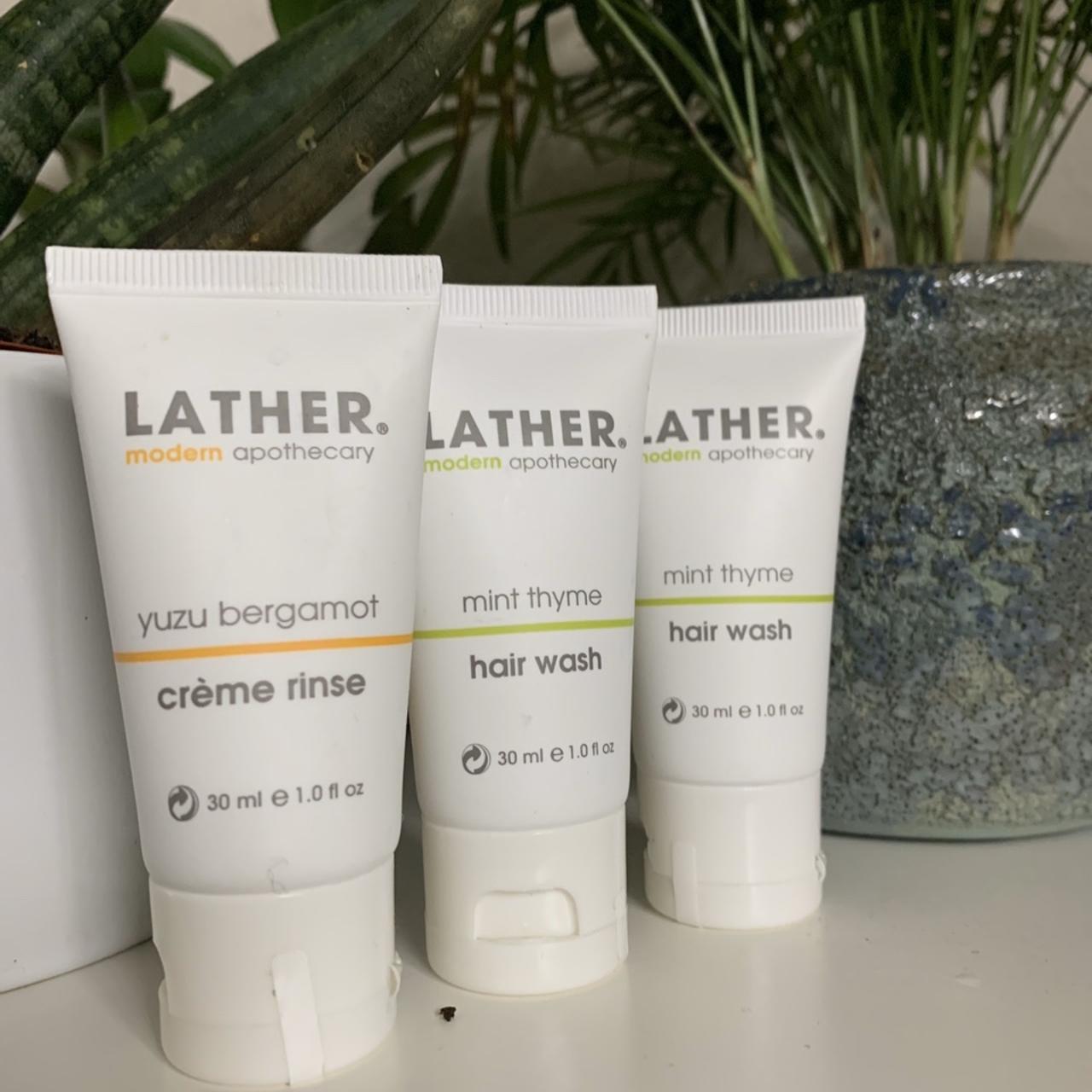 Lather modern apothecary travel size crème rinse and... Depop