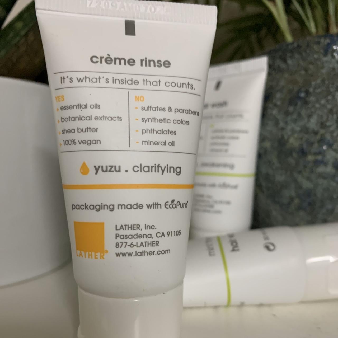 Lather modern apothecary travel size crème rinse and... Depop