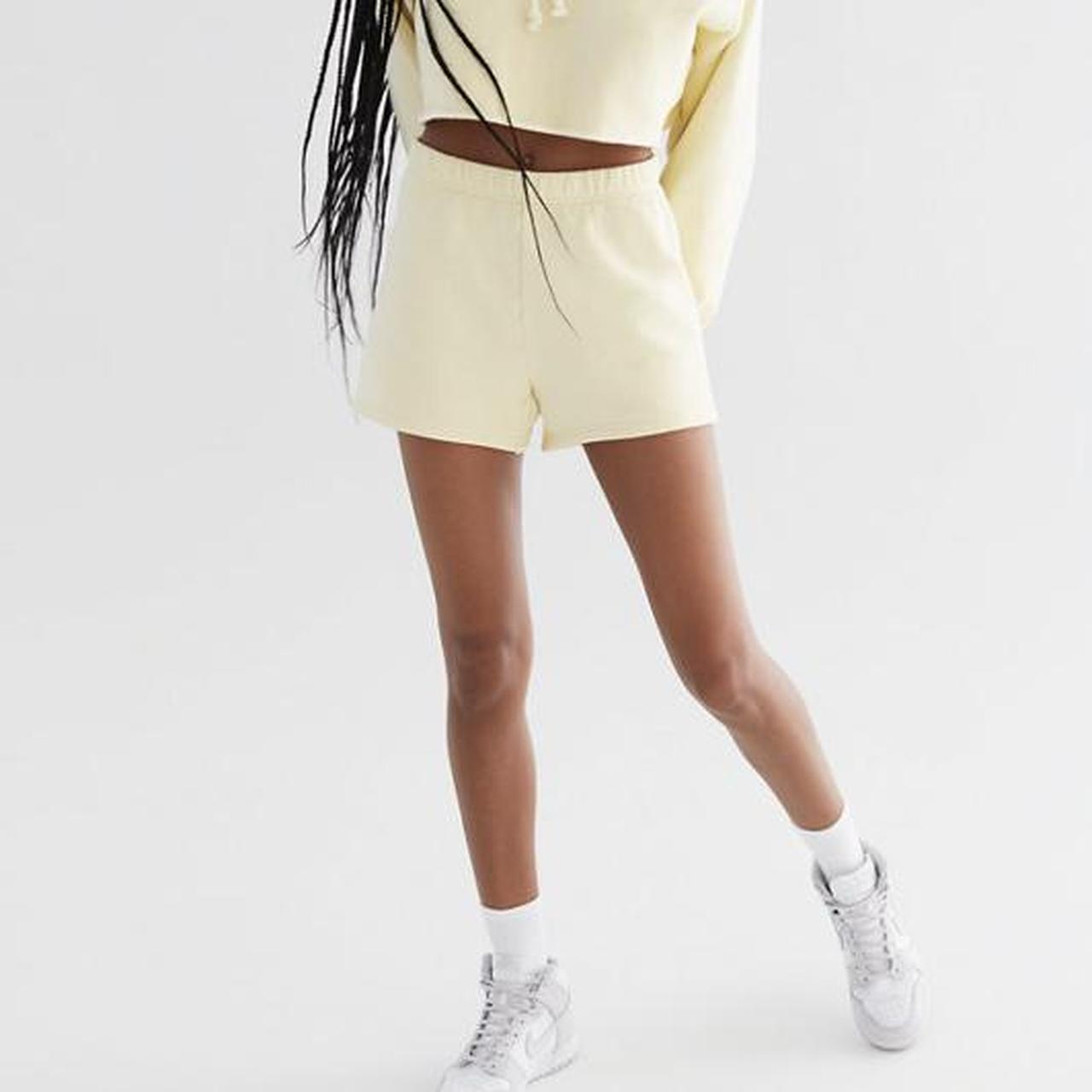 TNA Cozy Fleece Perfect Hi-Rise 3” Sweatshorts in