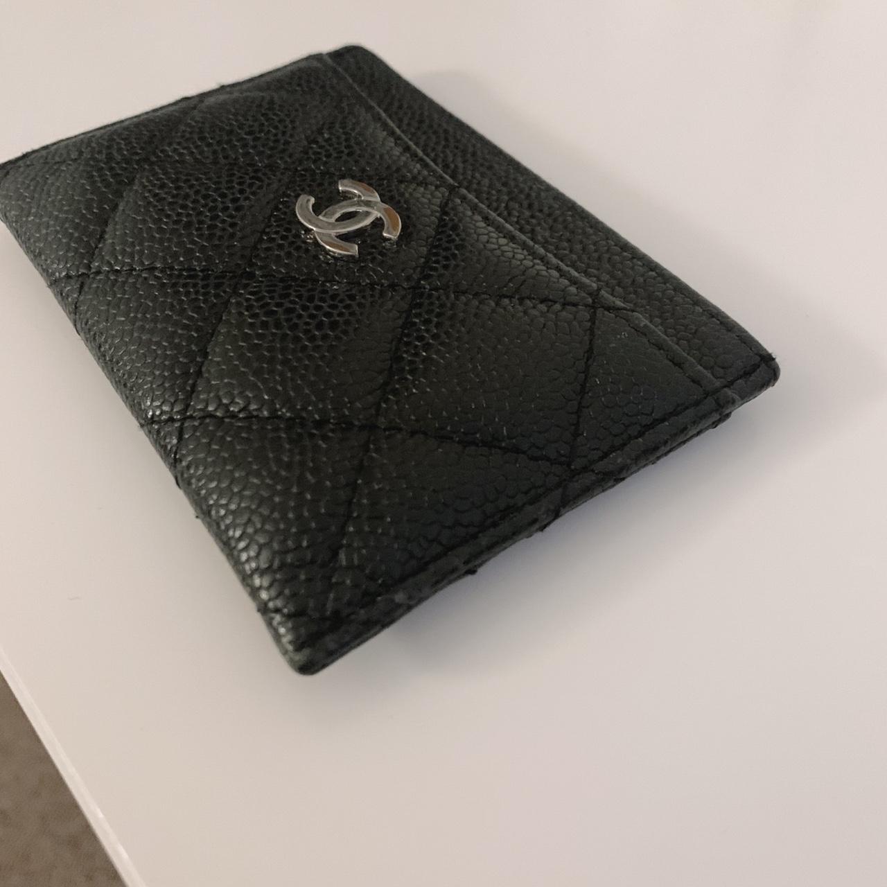 Chanel cardholder patent leather Its a vip gift - Depop