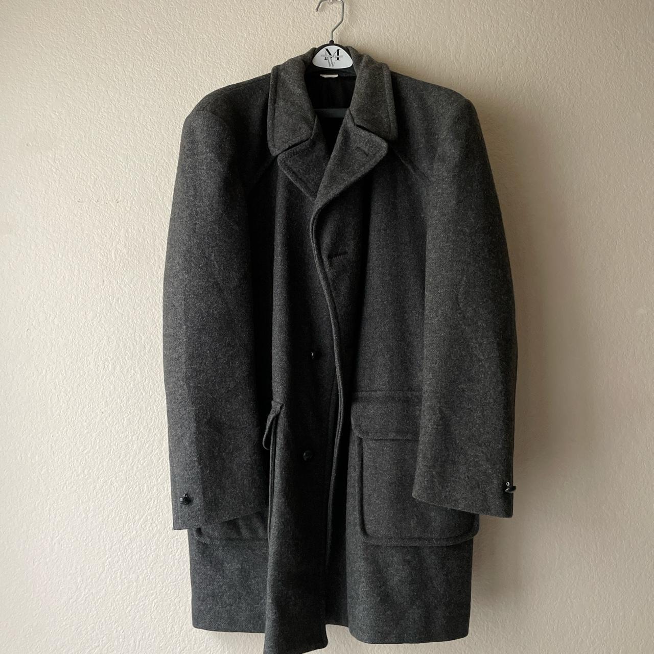 Tweed Overcoat Imperial by Haggar. Beautiful... - Depop