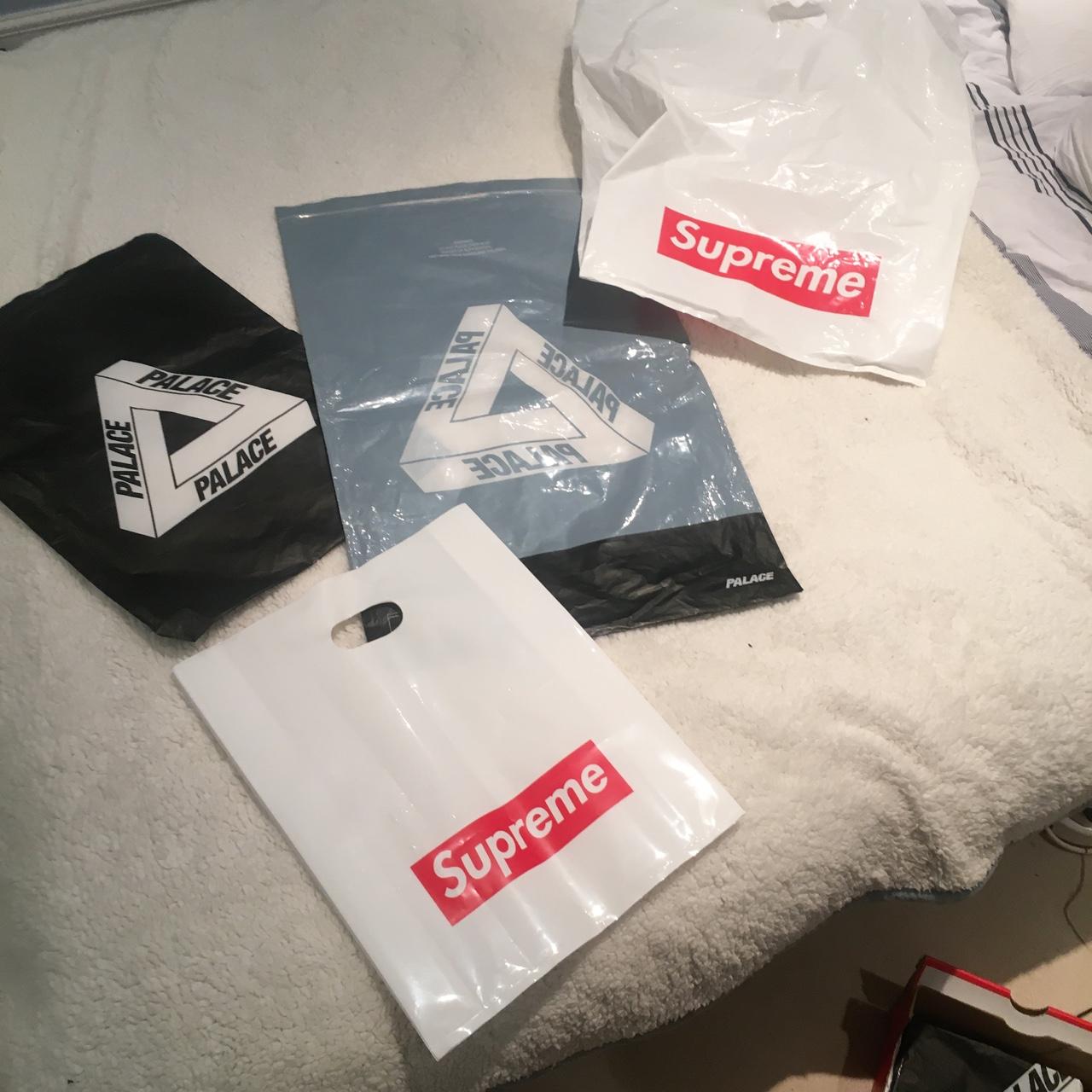 Supreme and palace bags Msg me if interested I... - Depop