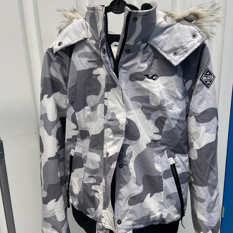 Hollister jacket outlet camo