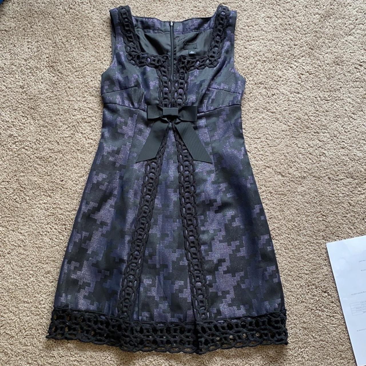 Anna Sui Target International Jacquard Party Dress.... - Depop