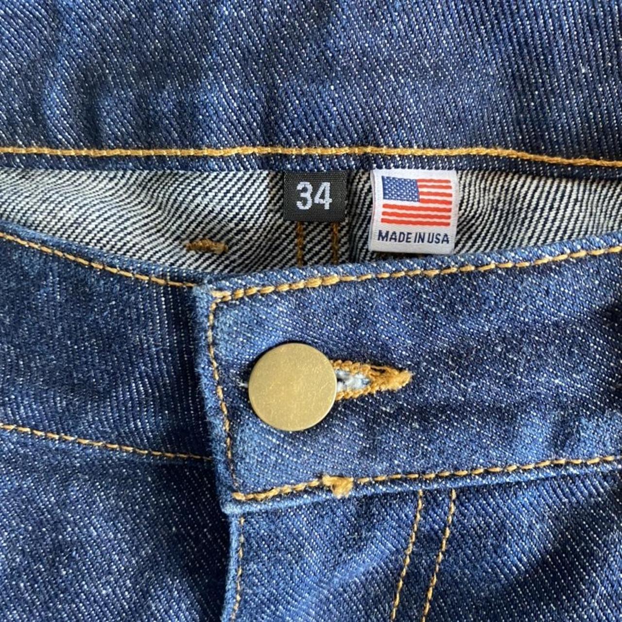 Badfriend Jeans 34W 34L Navy/ blue Baggy fit Only... Depop