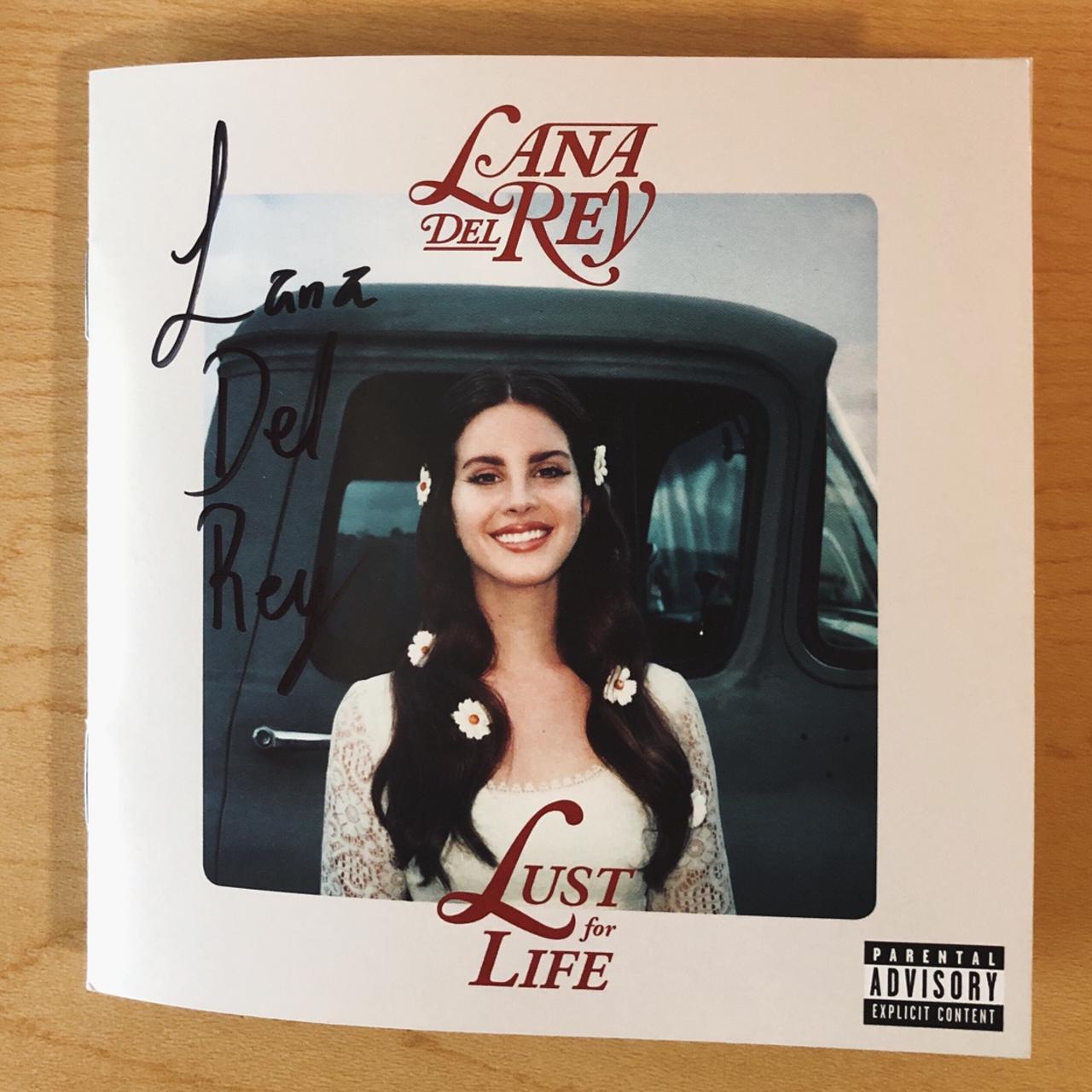 SIGNED* Lana Del Rey Lust for Life Lim Edition Lithograph