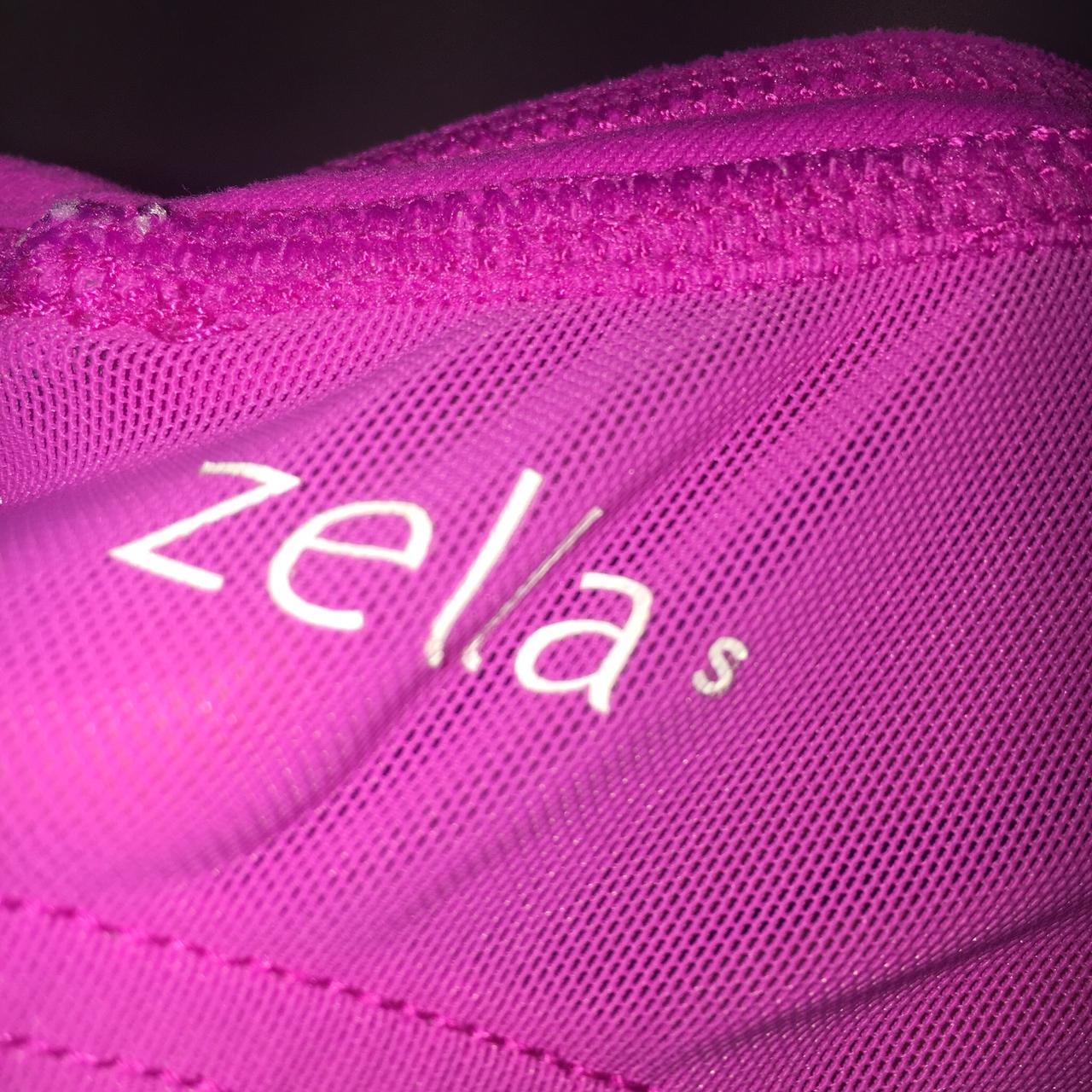 Zella Women's Pink and White Vest (4)