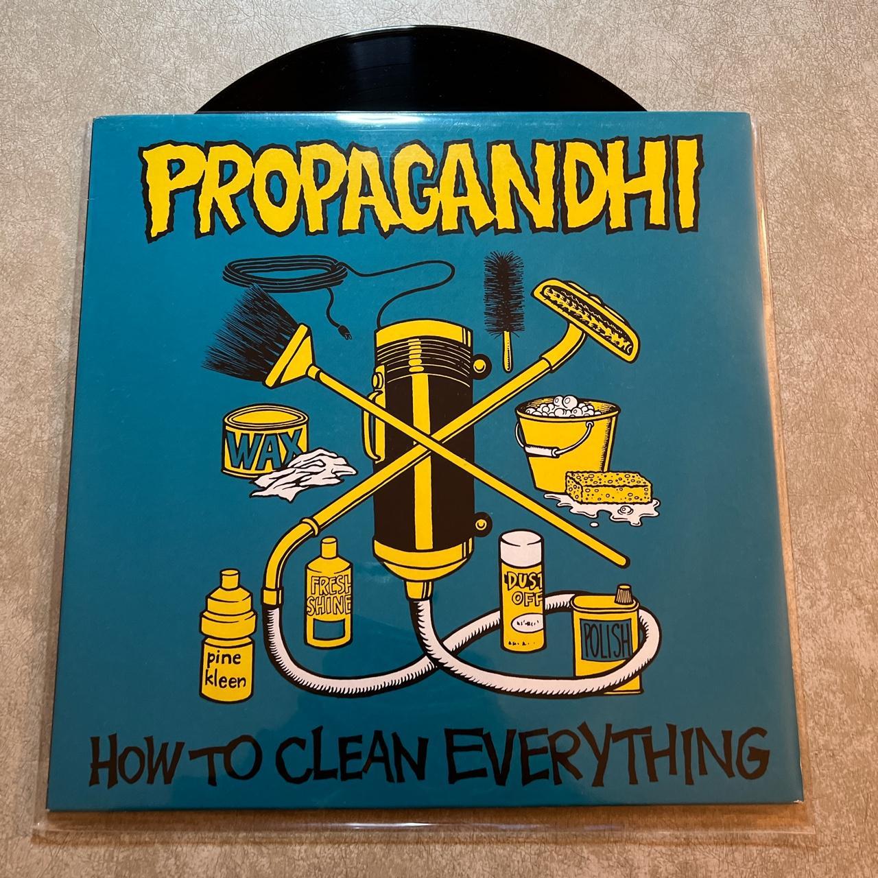 Propagandhi how to clean everything vinyl Hardcore... Depop