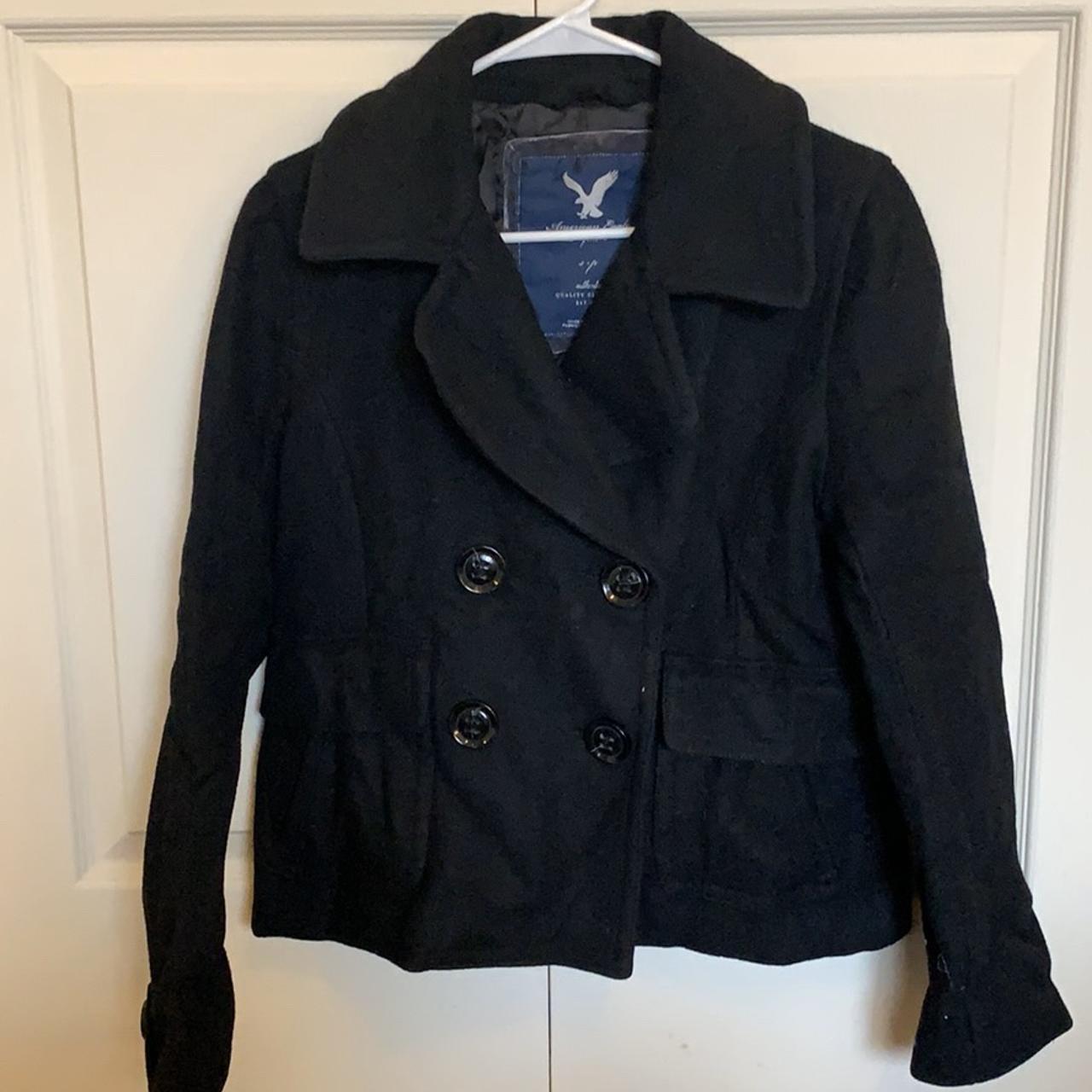 American Eagle Outfitters Women's Black Coat