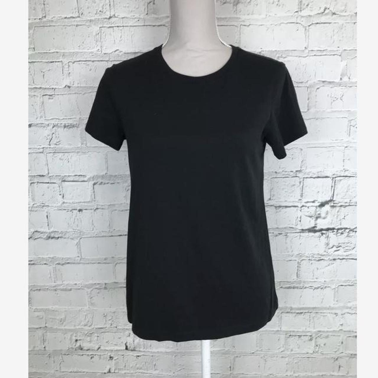 Simple plain black short sleeve t-shirt. ASOS. Size... - Depop