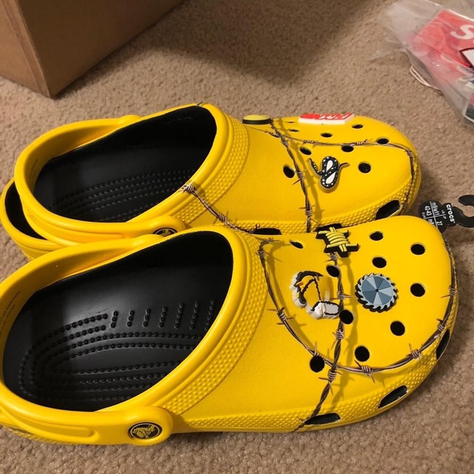 Barbed wire crocs hot sale