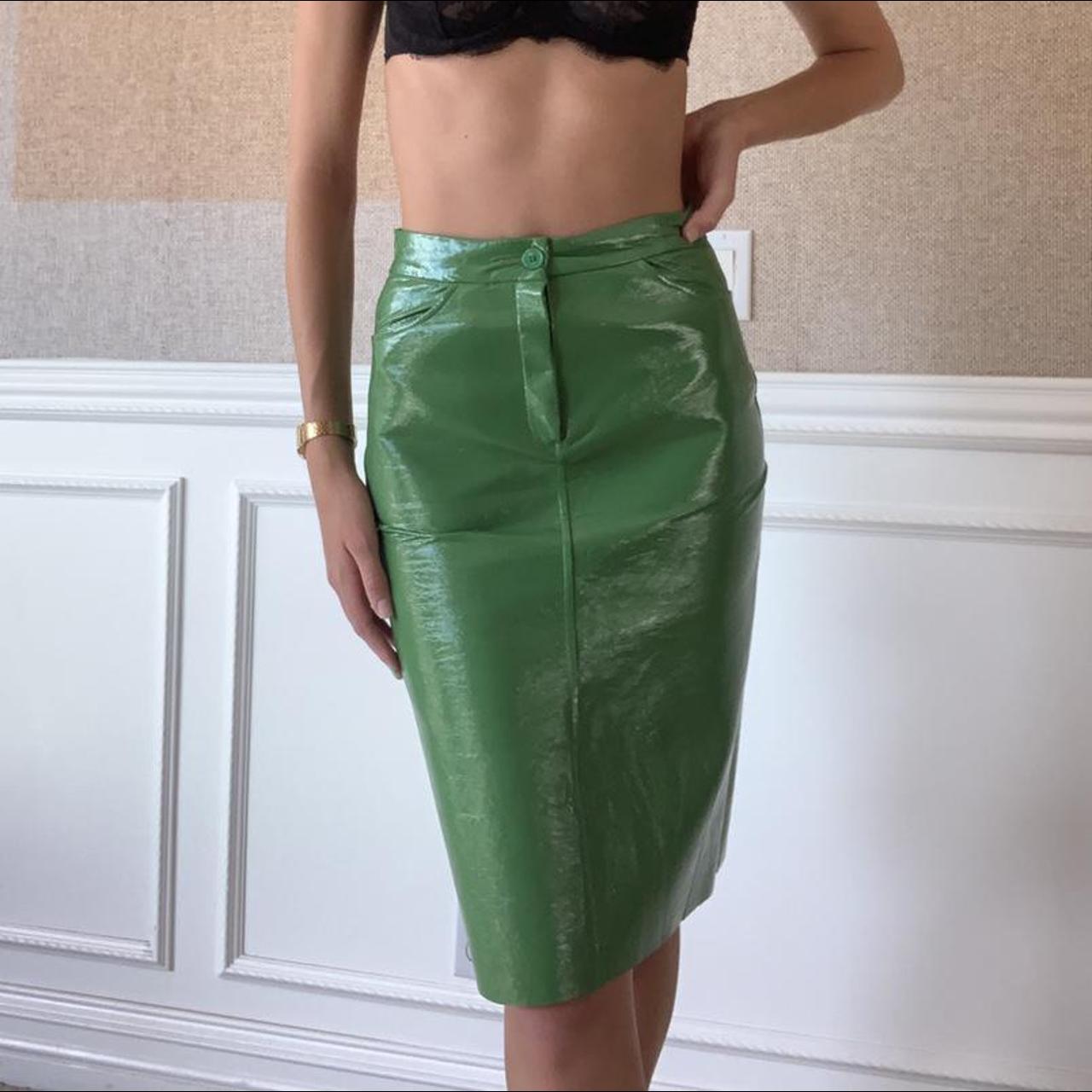 Stylenanda Women's Green Skirt (2)