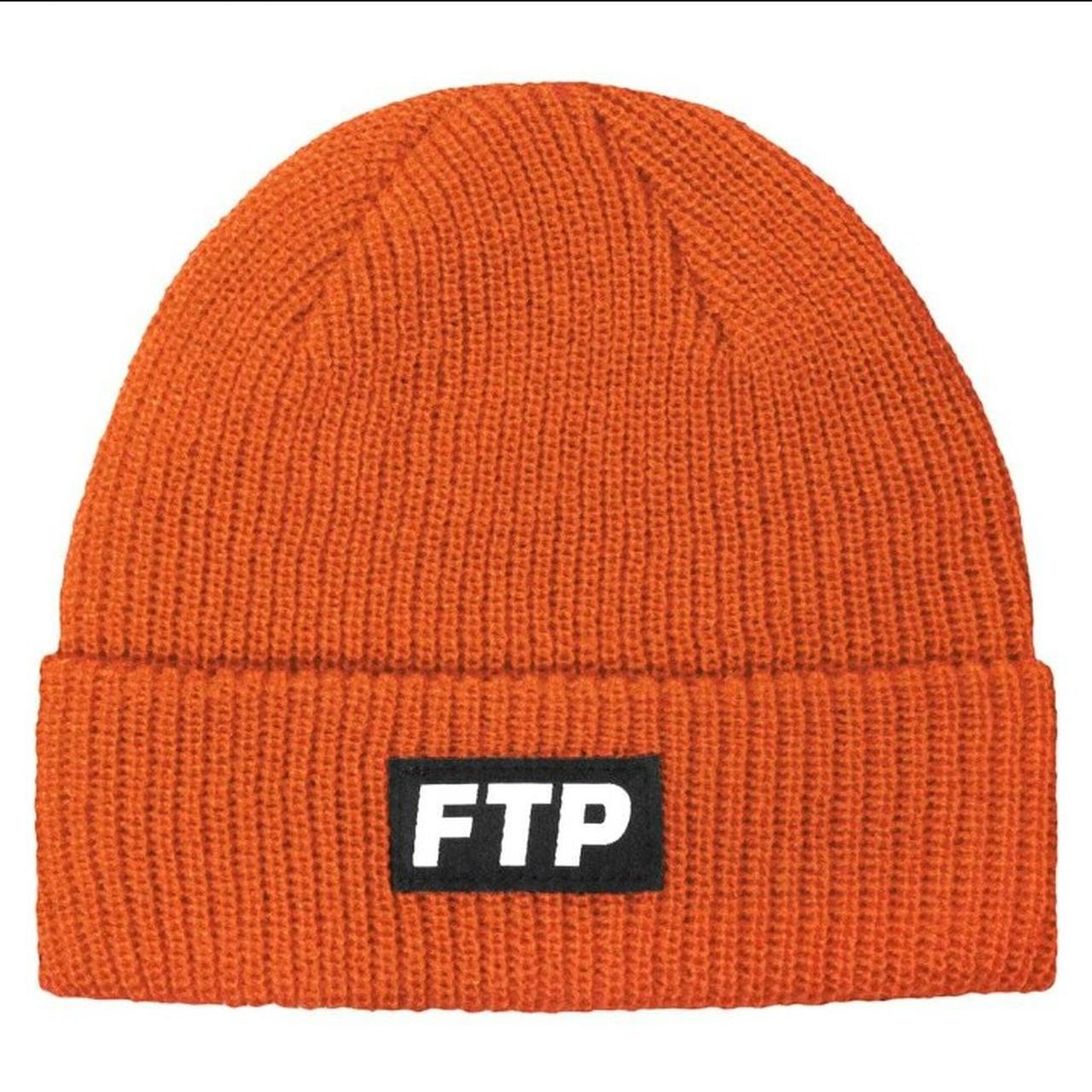 ftp orange beanie