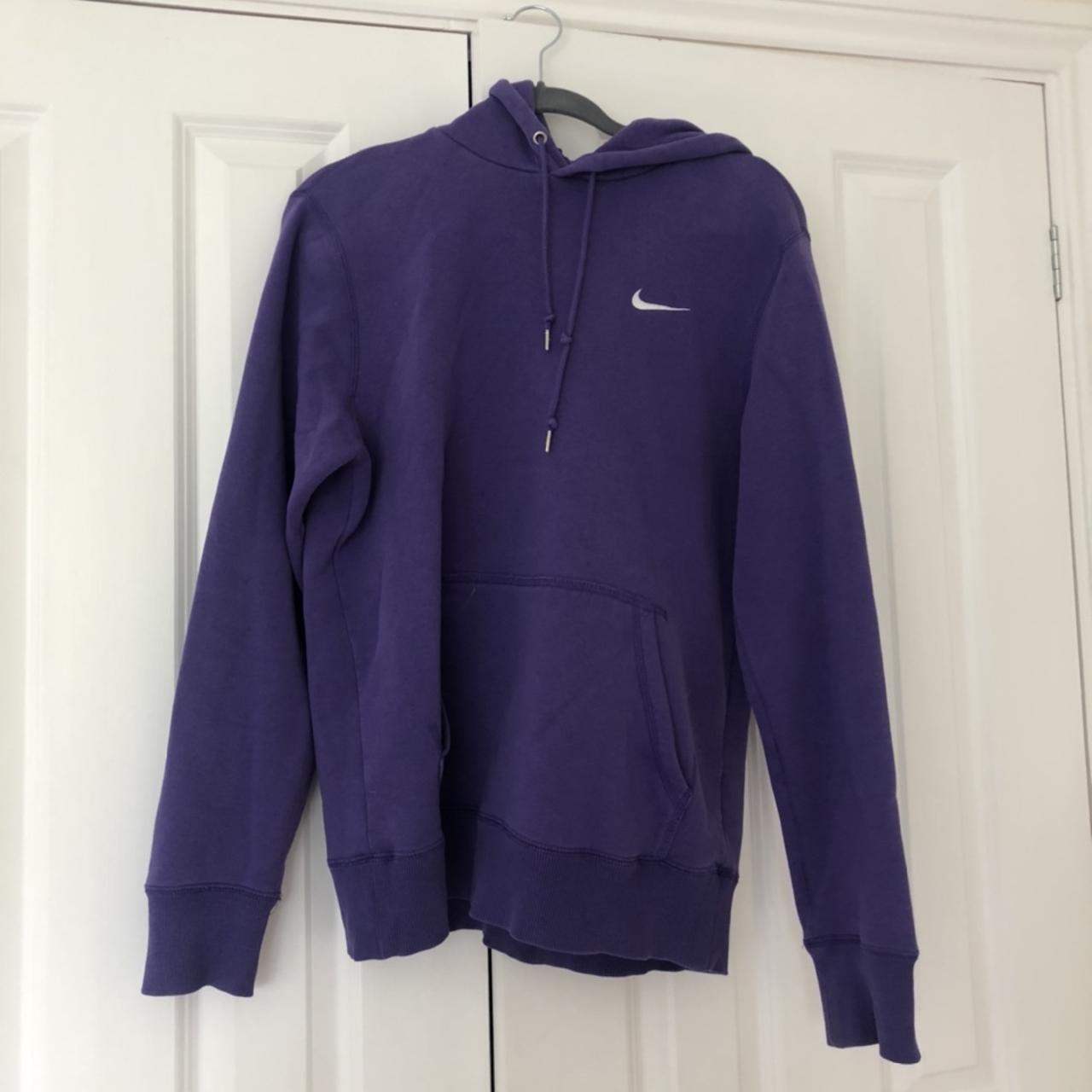 Purple men’s Nike hoodie, size medium. Depop