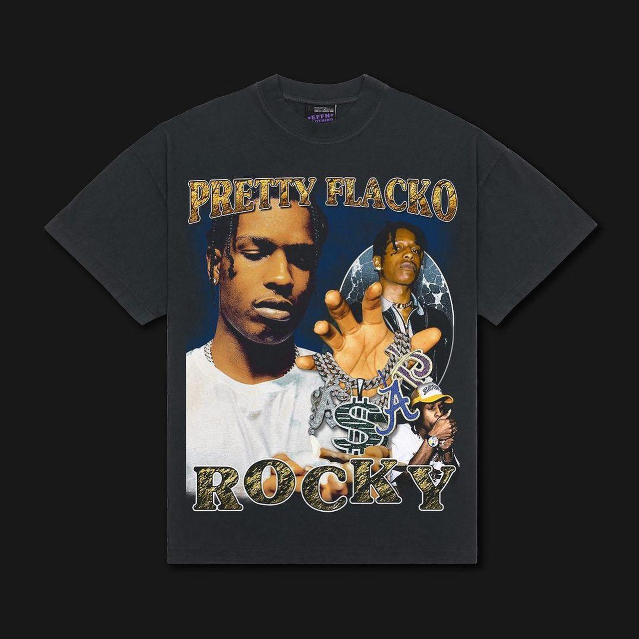 Effn A$AP Rocky T-Shirt Vintage style hip hop rap... - Depop