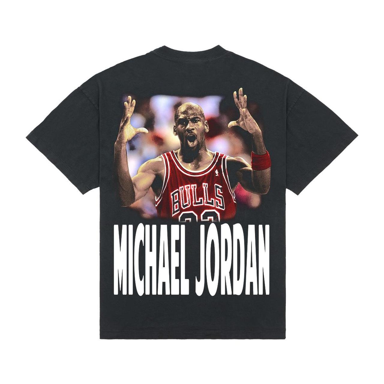 Effn Michael Jordan Big Head T-Shirt Vintage style... - Depop