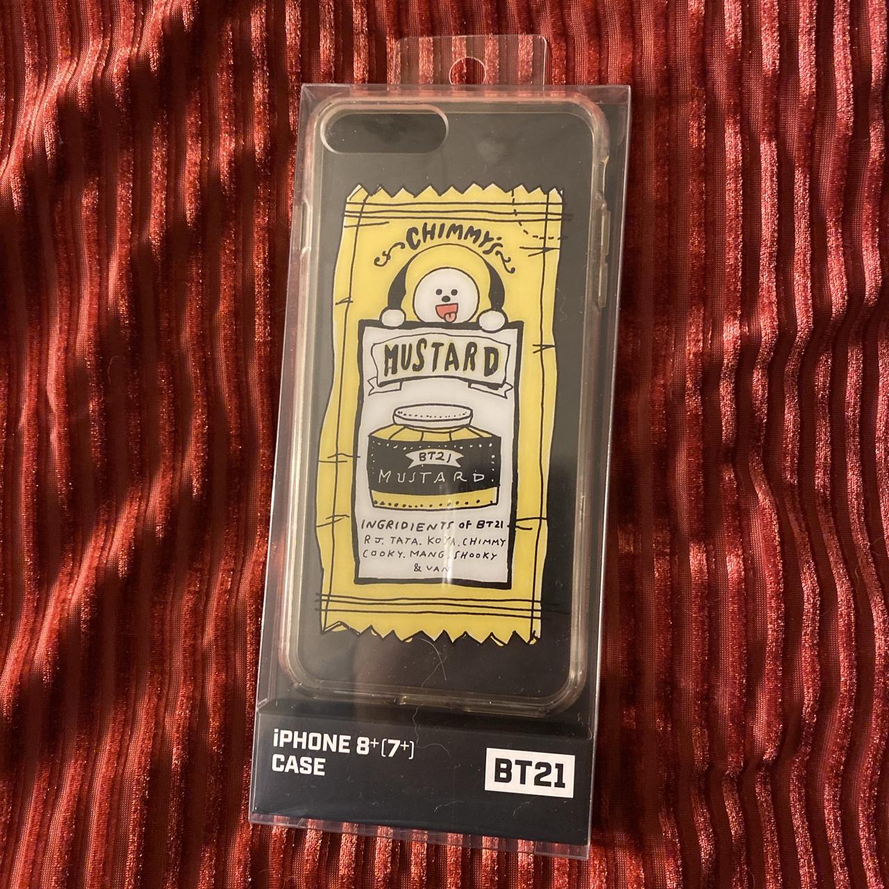 official BT21 chimmy mustard iphone 7 plus case. has... - Depop