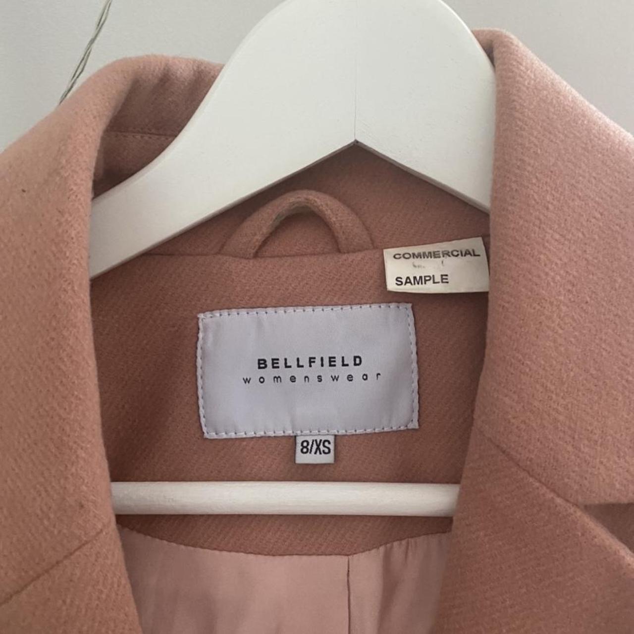 Bellfield Pastel pink trench coat 💘💗 Sample... Depop