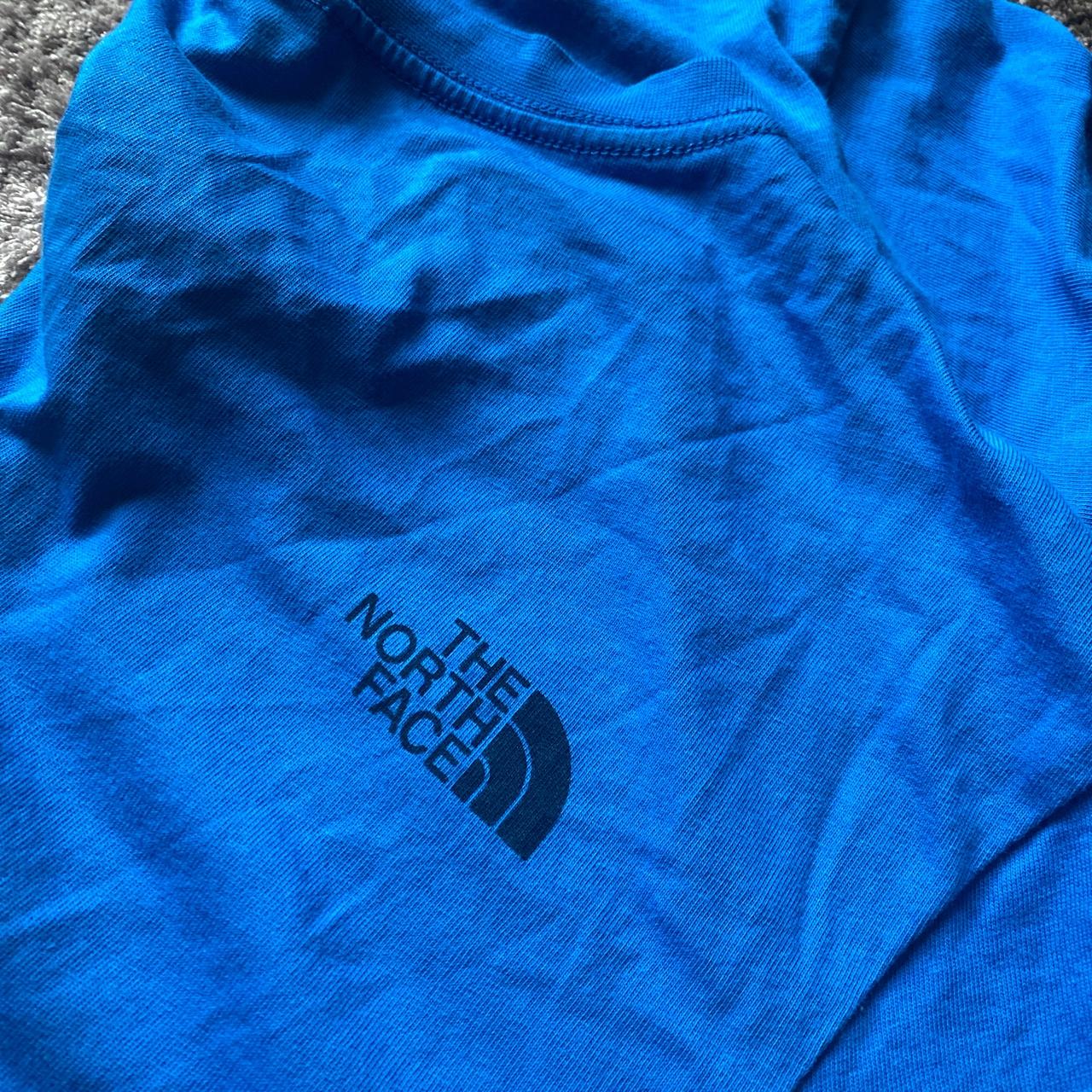 Men’s The north face blue T-shirt XL £12 - Depop