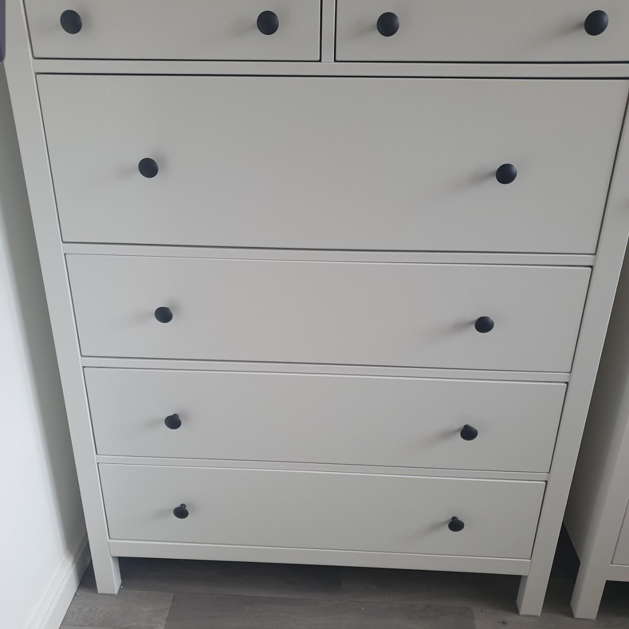 IKEA hemnes tall chest of drawers in white Width