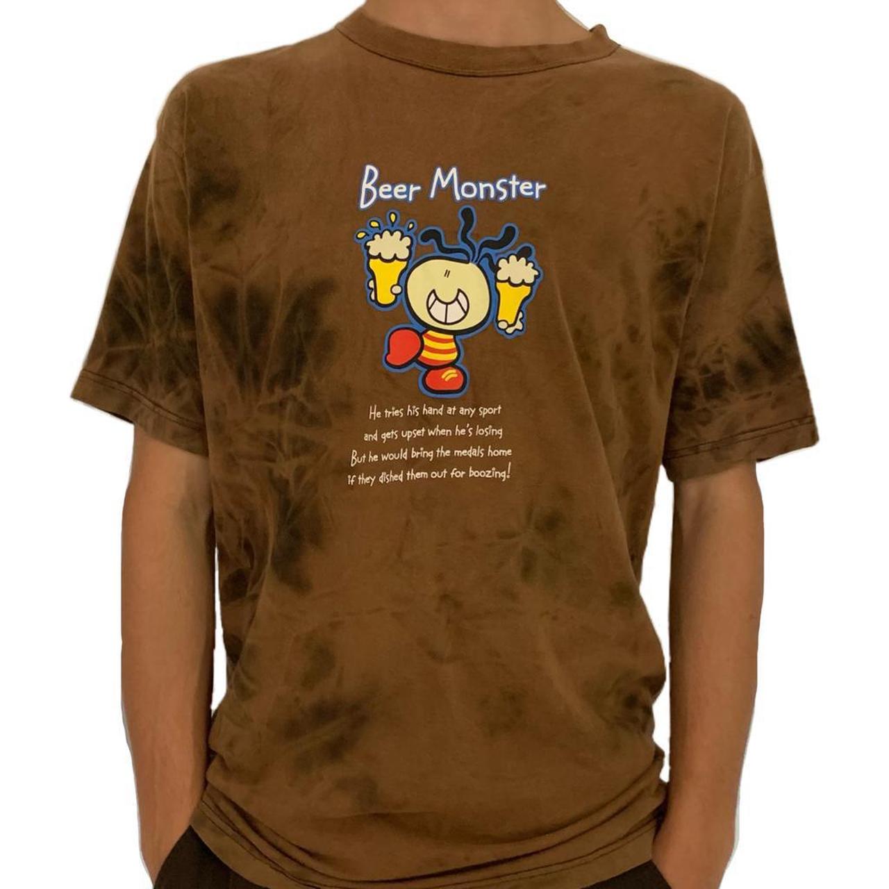 beer monster t shirt