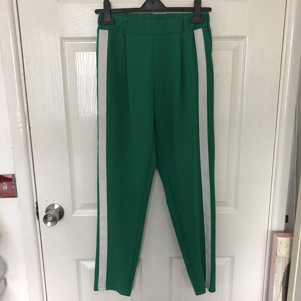 Vero Moda Green High Waisted Trousers | New Look