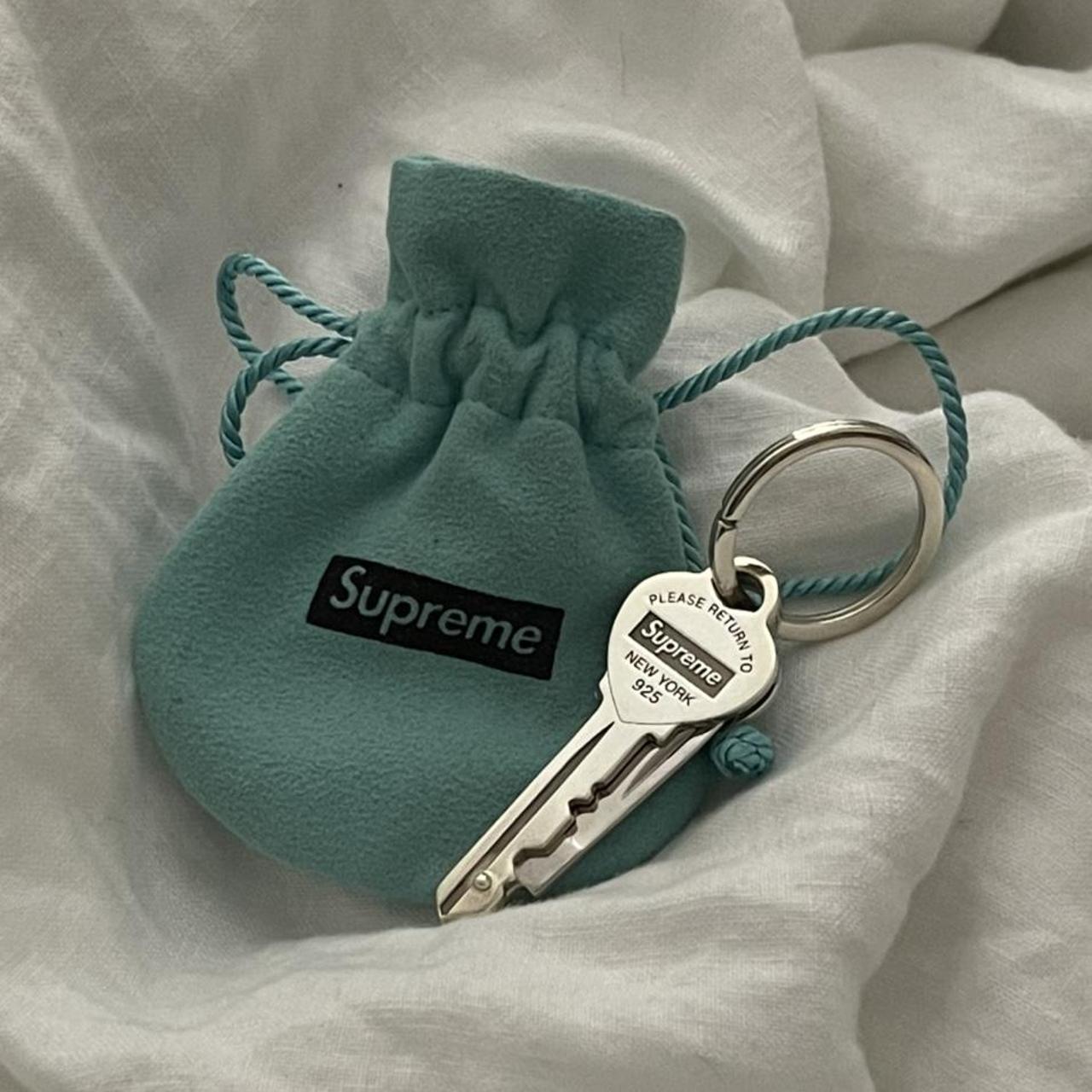 supreme tiffany heart knife keyring 野村訓市 Return to tiffany key