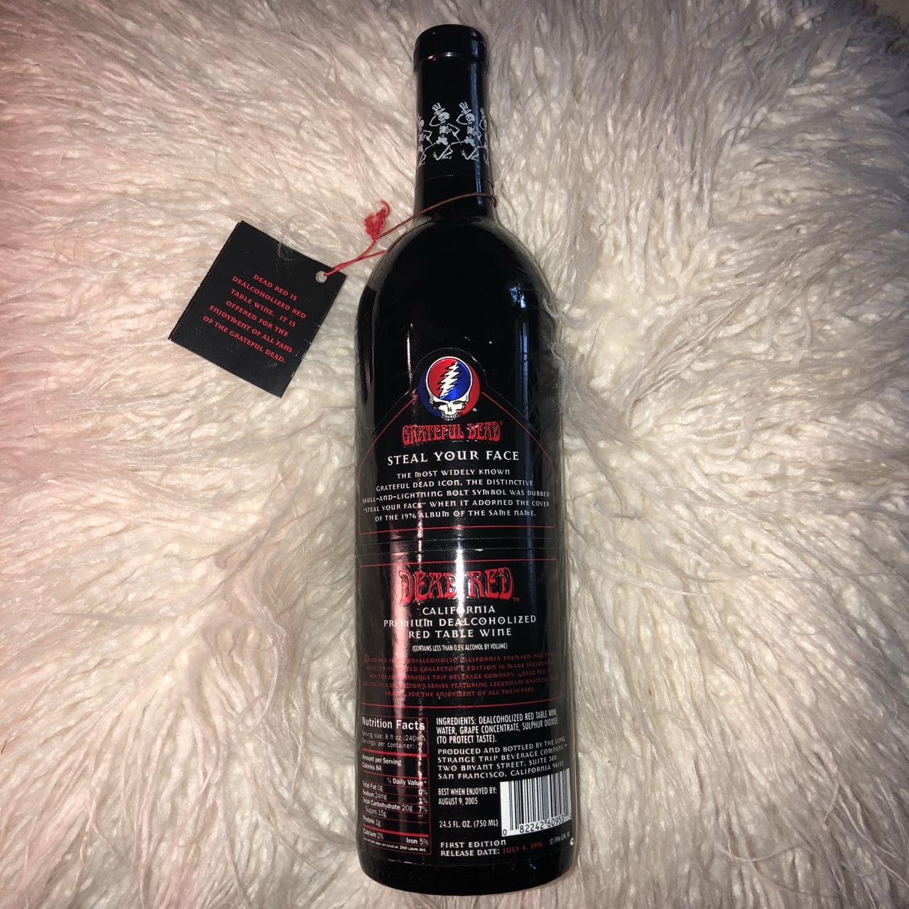 COLLECTABLE “DEAD RED” WINE 🍷 1996 Grateful Dead | Depop