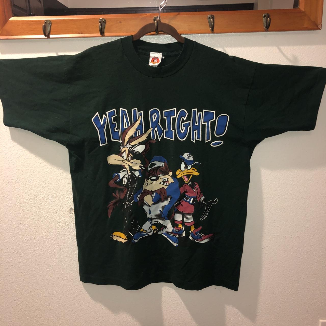 Vintage Denver Broncos Looney Tunes T-Shirt, Denver - Depop