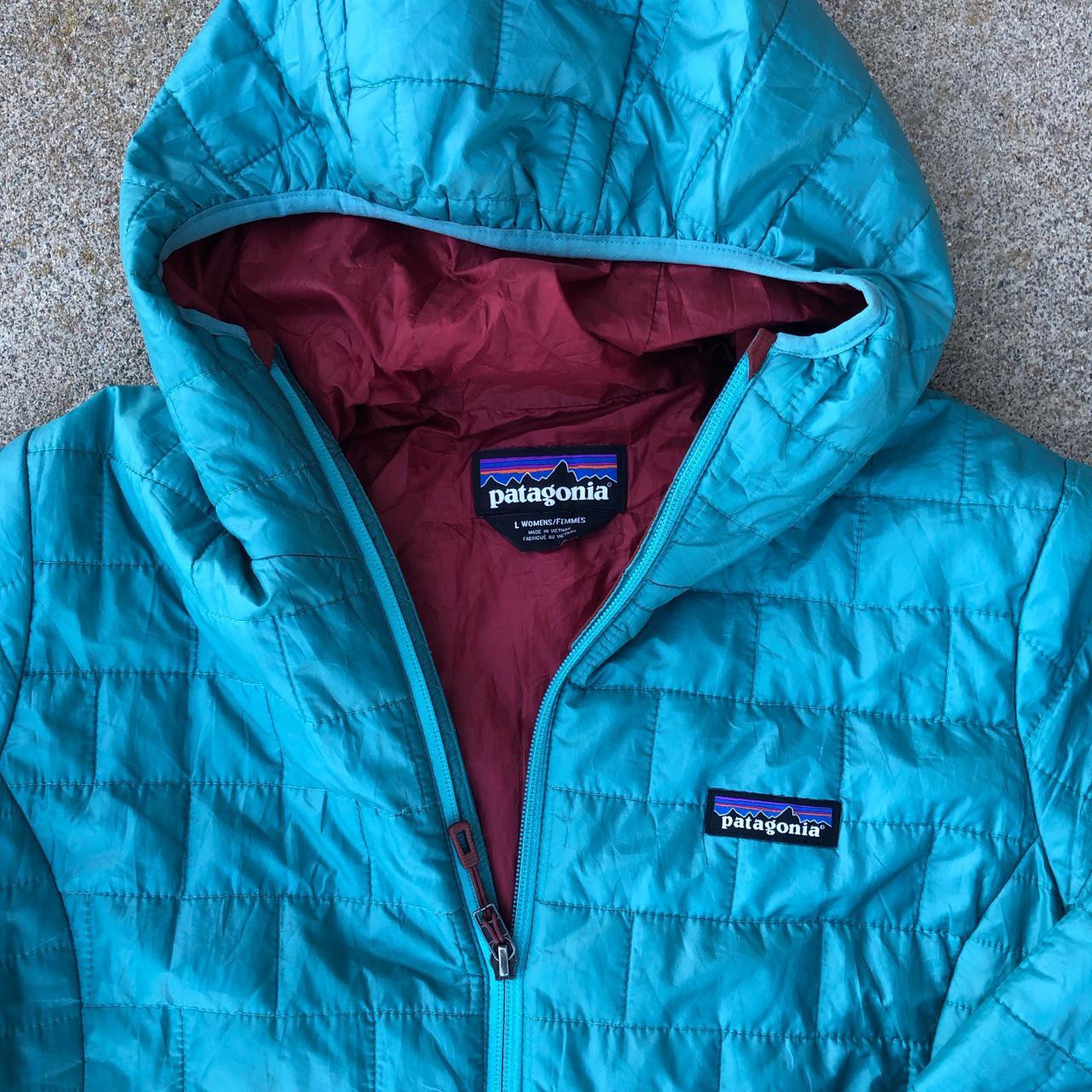 green patagonia puffer