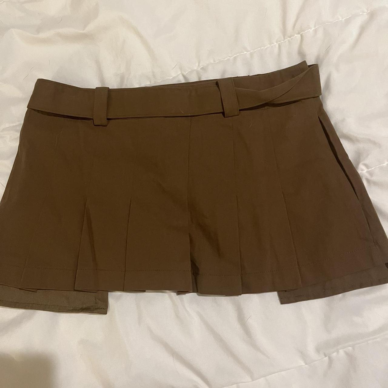 PacSun Women's Brown Skirt (3)