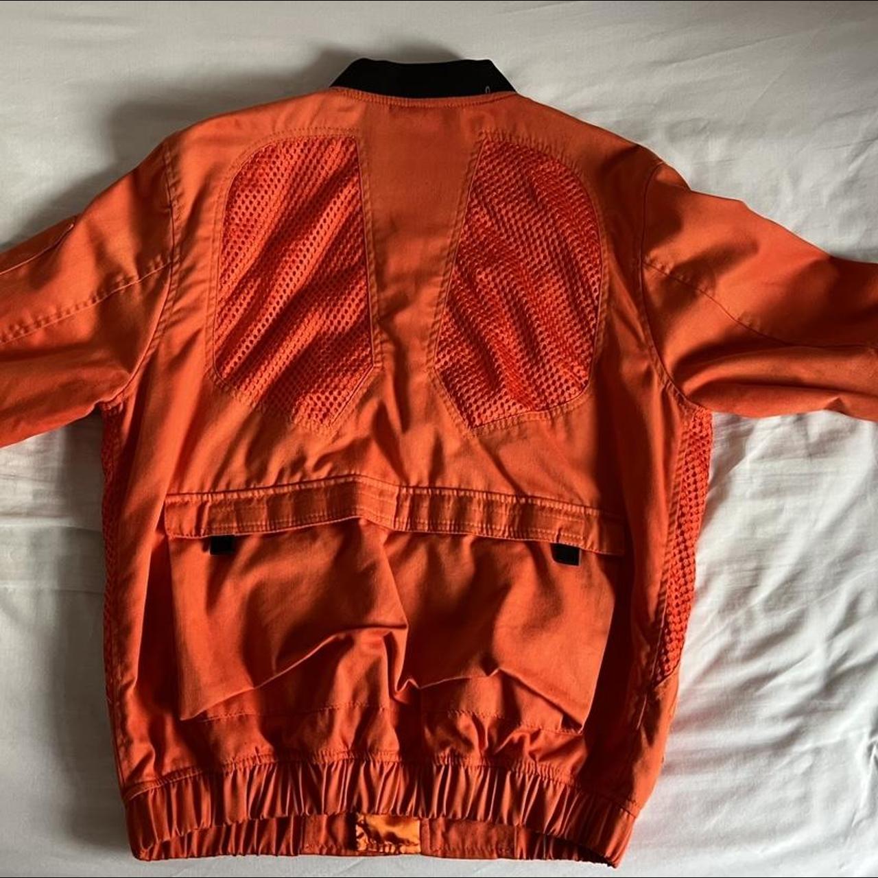 M+RC Noir Orange Combat Bomber Jacket -... - Depop