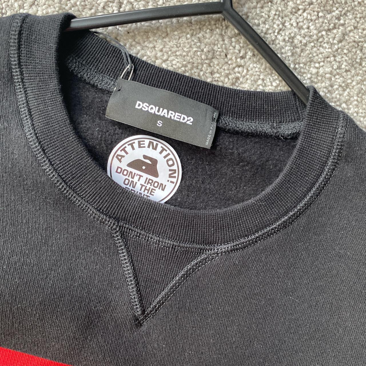 Dsquared sweatshirt jumper in black brand new Size... - Depop