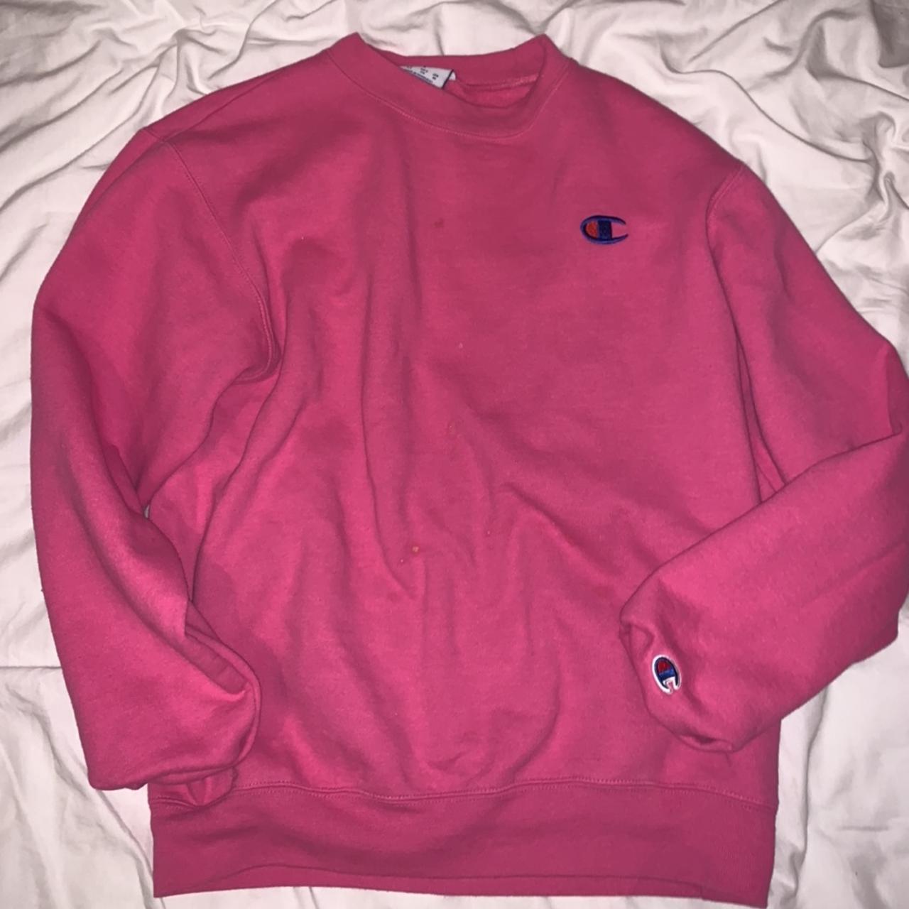 Champion hot pink clearance sweater