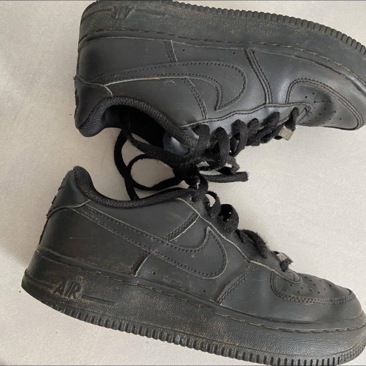 Dirty black store air forces