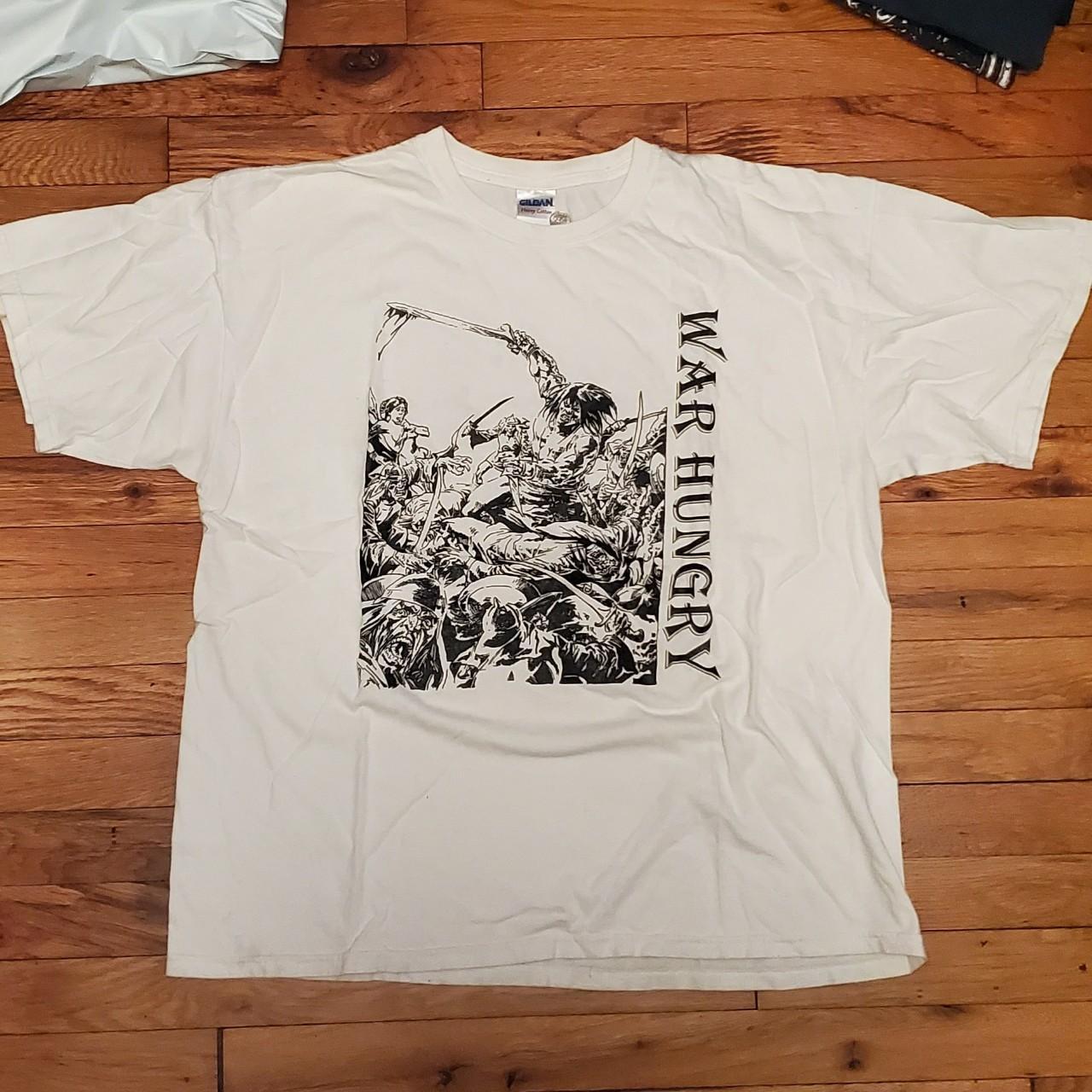 Product Image 1 - War Hungry - White Tshirt
Size