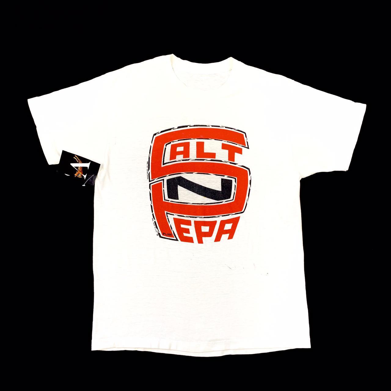 1988 Salt N Play Logo Hip Hop Tee T... -